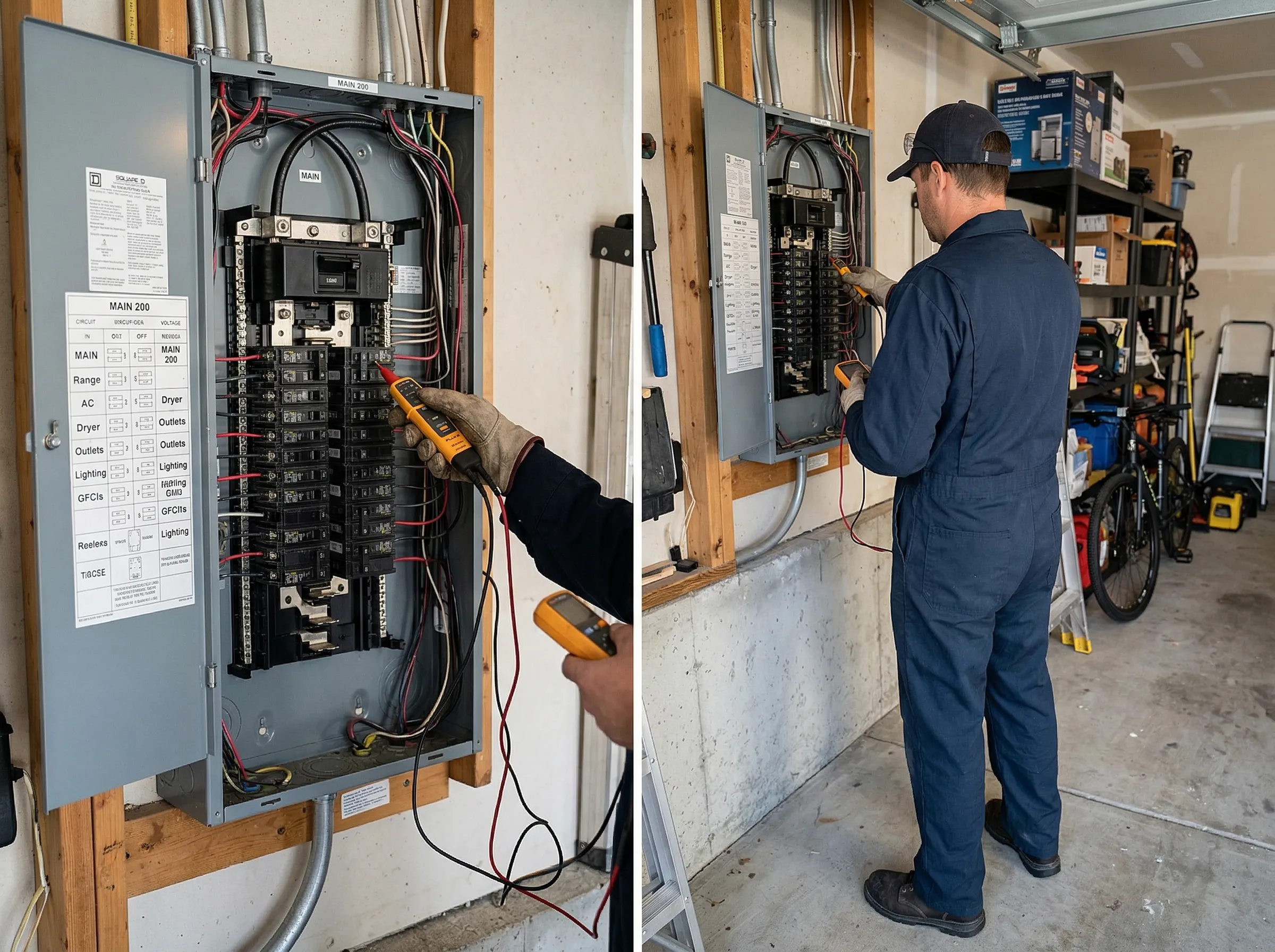 Bucks County electrical safety inspection for TV mounting installation
