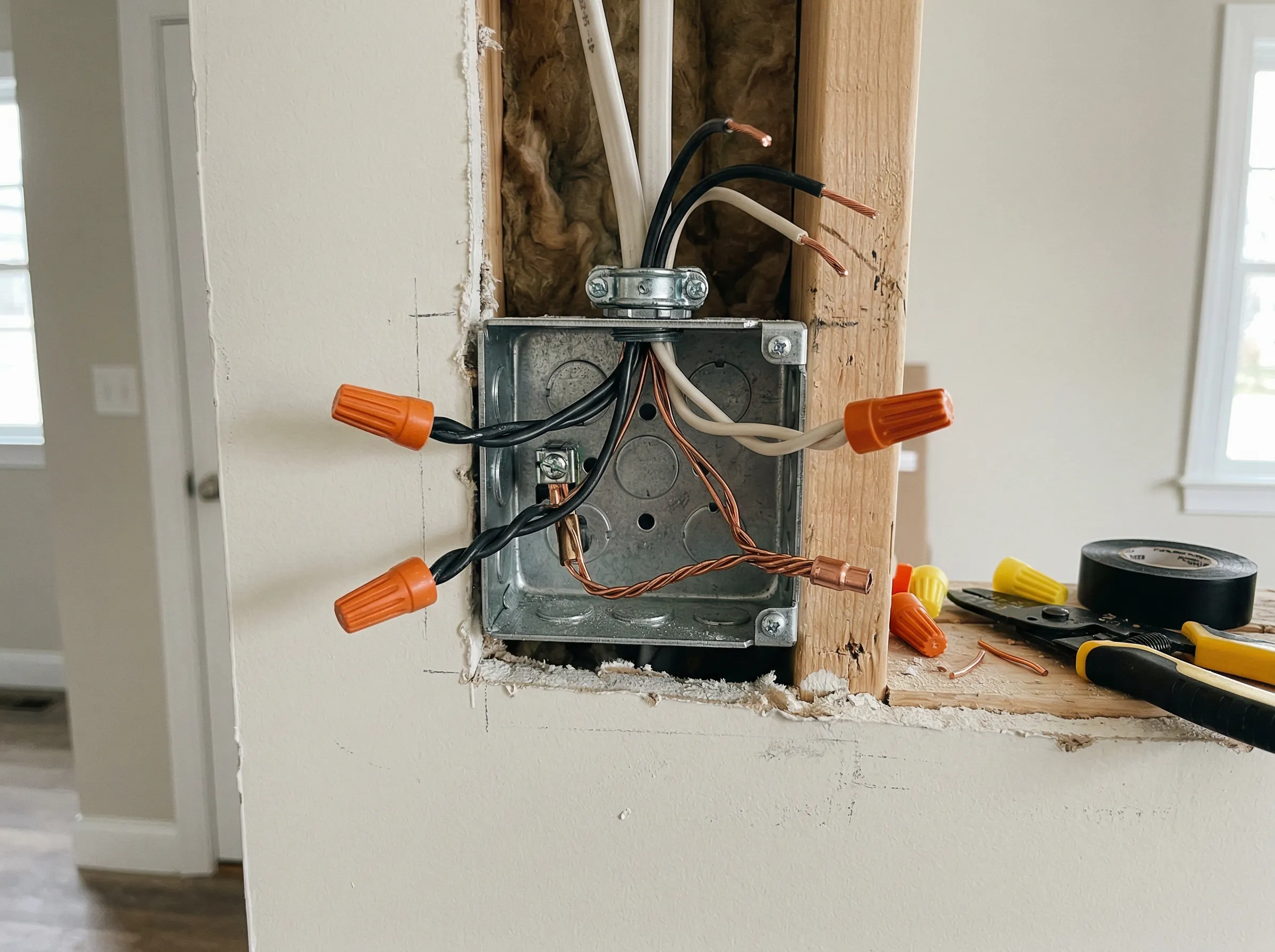 Electrician services for a residential property in New Hope, PA